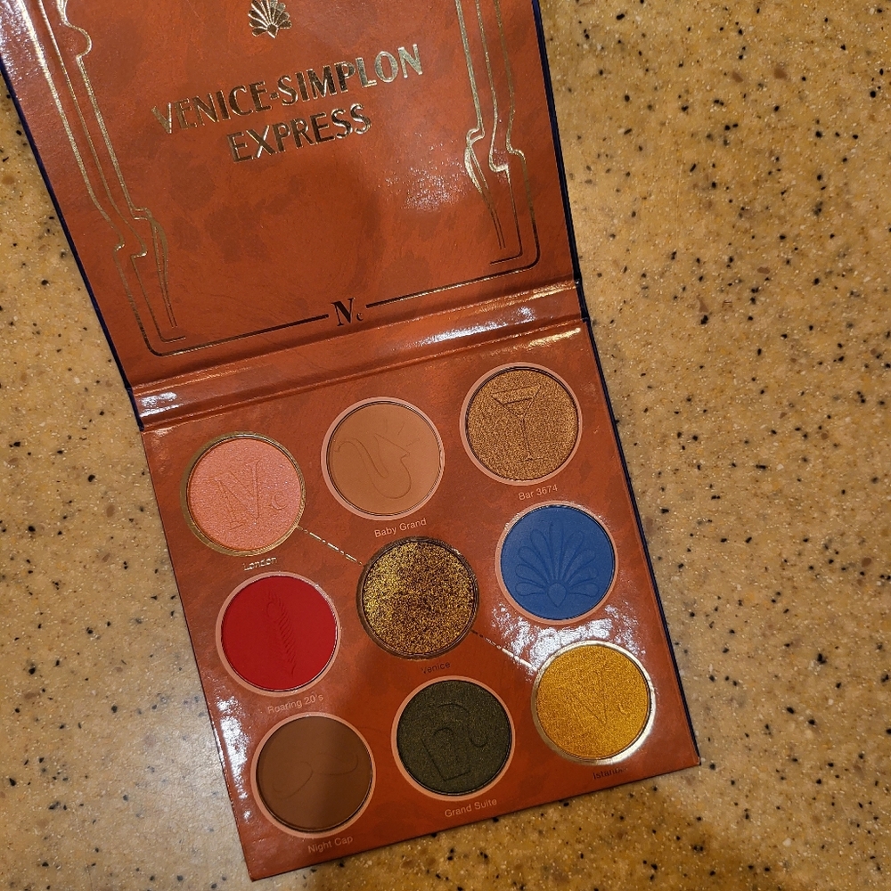 NWT Nomad Venice Simplon Express Eyeshadow Palette